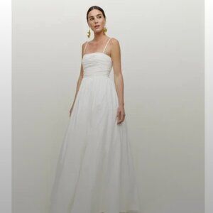Reformation Kastoria Dress - White, Size 4